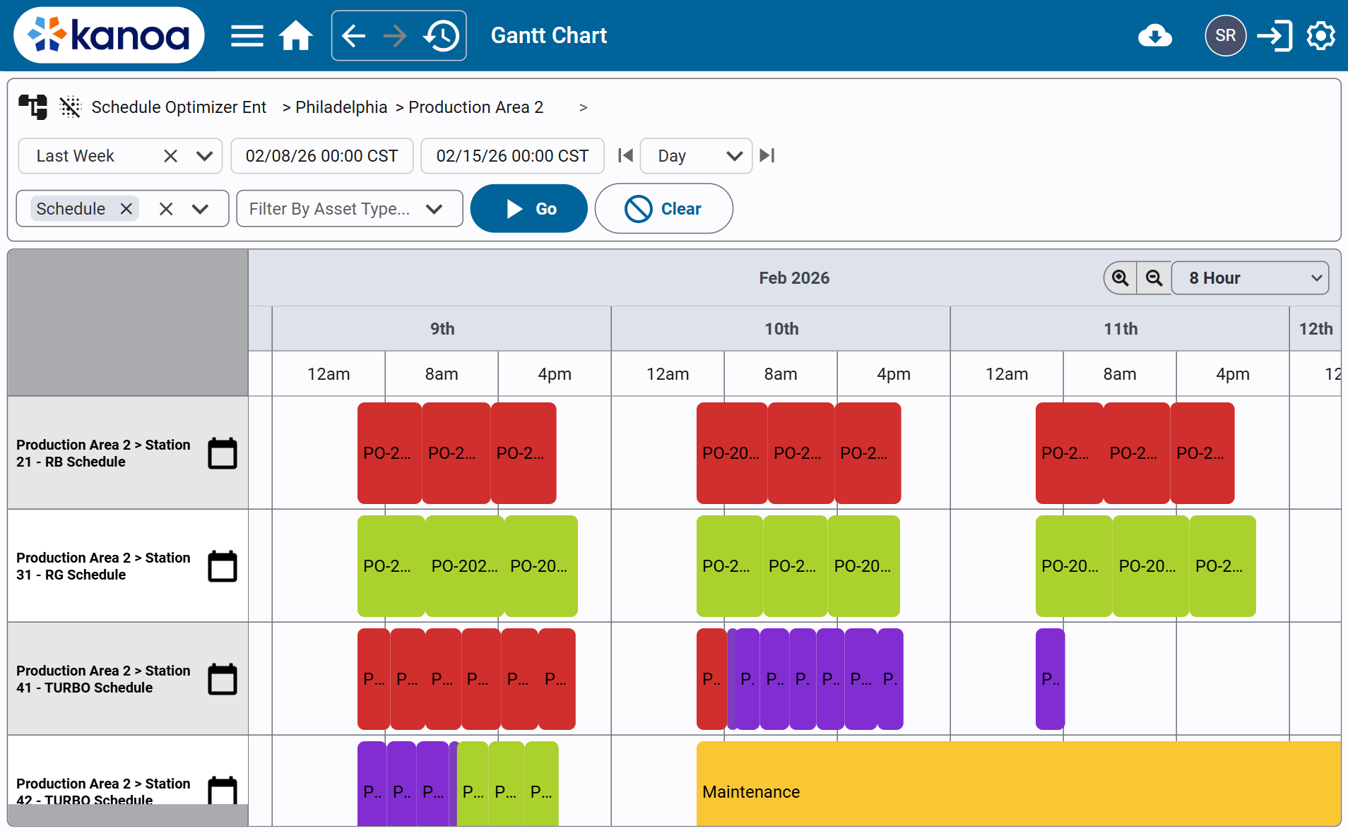 Schedule Optimization Accelerator