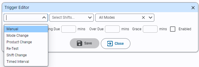 Configure Check Sheets